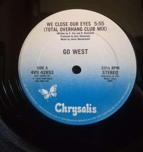 GO WEST LP VINYL RECORD