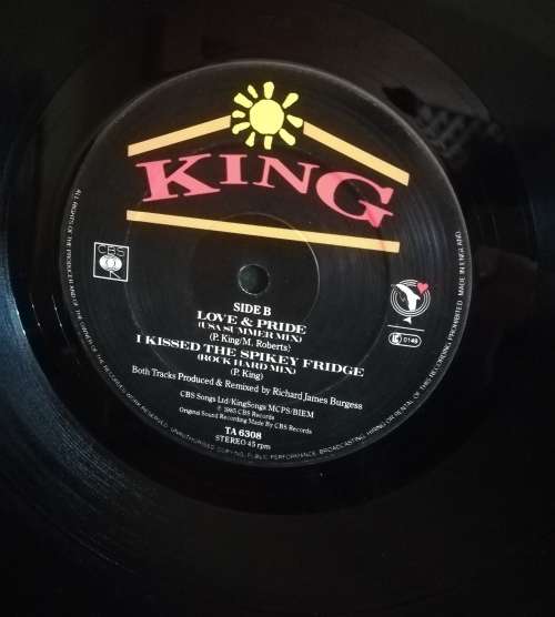 KING VINYL RECORD