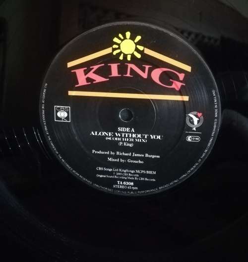 KING VINYL RECORD