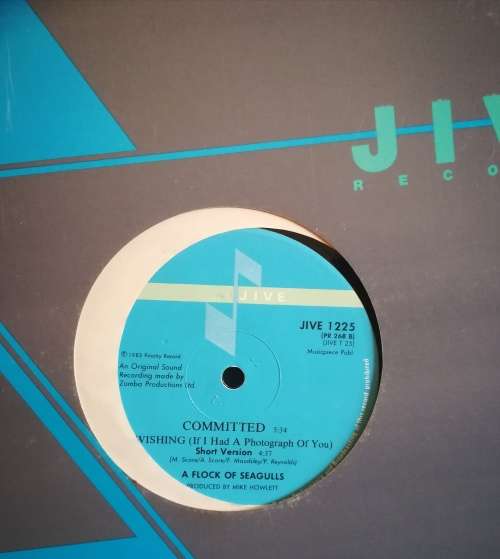 COMMITTED 12` DISCO SINGLE LP VINYL RECORD