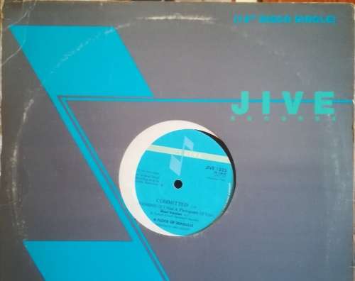 COMMITTED 12` DISCO SINGLE LP VINYL RECORD