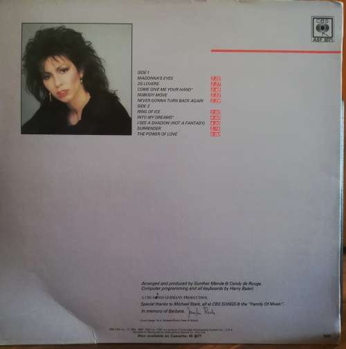 JENNIFER RUSH LP VINYL RECORD