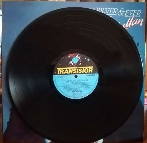 KEN MULLAN AUTOGRAPHED LP VINYL RECORD