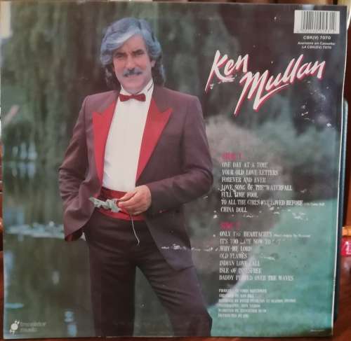 KEN MULLAN AUTOGRAPHED LP VINYL RECORD