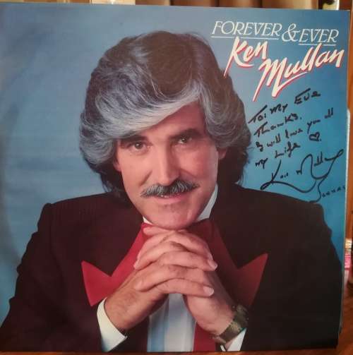 KEN MULLAN AUTOGRAPHED LP VINYL RECORD