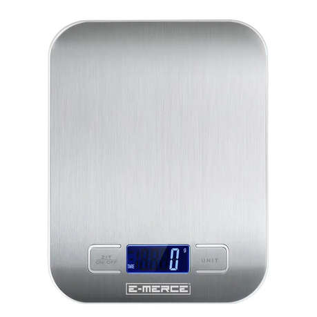 E-Merce - Stainless Steel Digital Kitchen Scale - 5 Kg