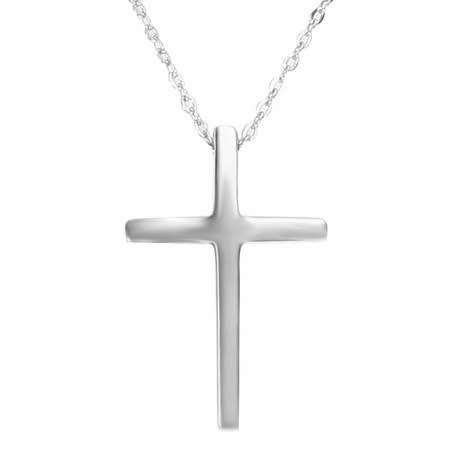 Stainless steel cross necklace