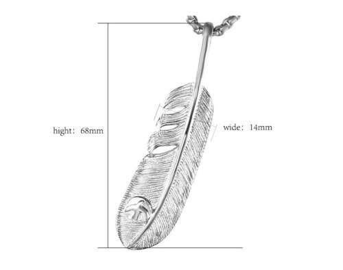 Eagle Feather Pendant & Necklace