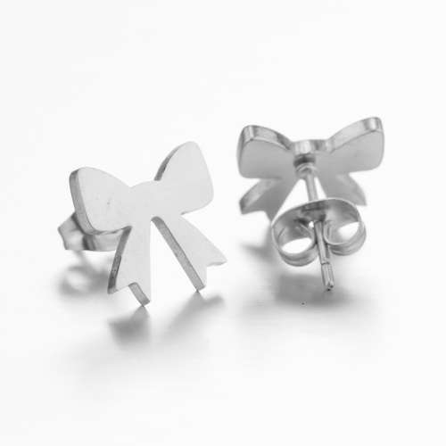 Bow Tie Stud Earrings