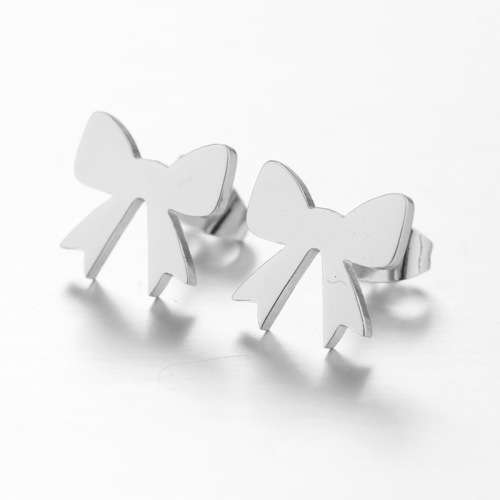 Bow Tie Stud Earrings