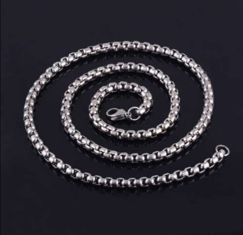 Stainless Steel Rolo Chain 5mm*60cm