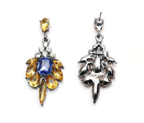 Rhinestone Drop Earrings