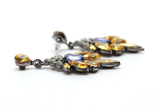 Rhinestone Drop Earrings