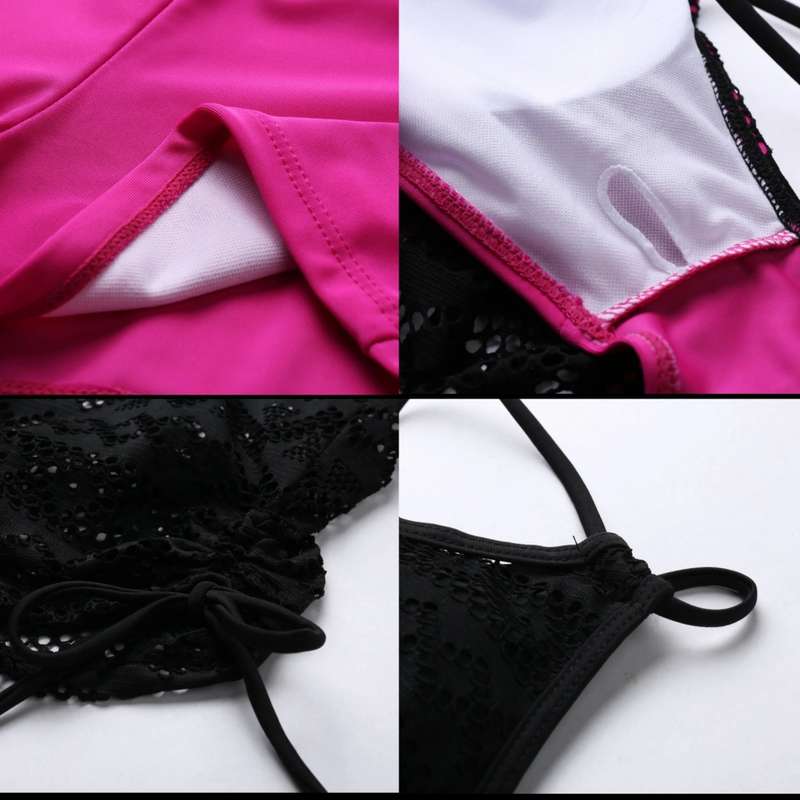 Swim Suit Lace Top and Tankini  Set