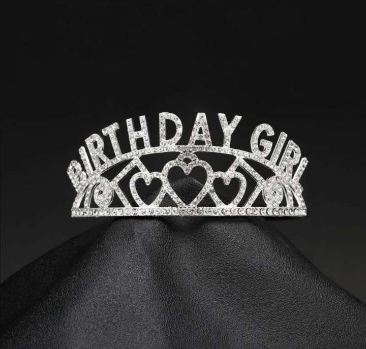 Birthday Girl Tiara /Cake Topper