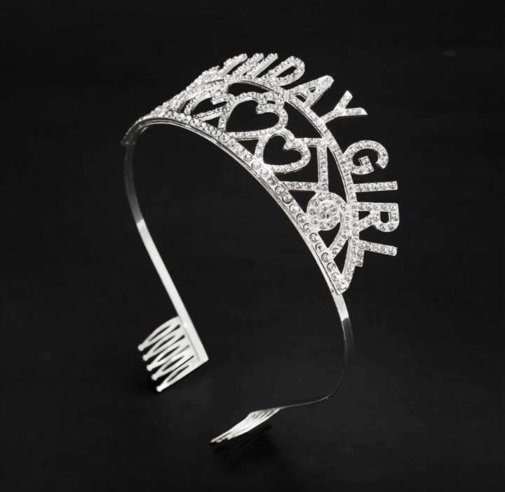 Birthday Girl Tiara /Cake Topper
