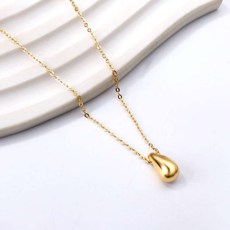 Water /Tear Drop Pendant Necklace