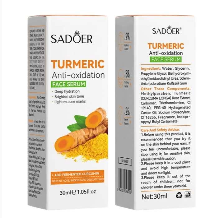 Tumeric Anti-oxidation Face Serum
