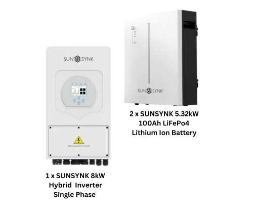 SUNSYNK 8kW Bundle