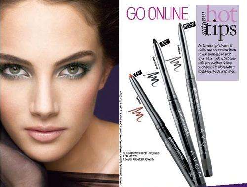 Avon's Smokey Grey Glimmerstick Luxe Eyeliner