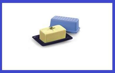 Tupperware's LIFETIME GUARANTEE Butter Dish ( 500g )