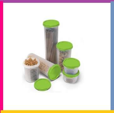 Tupperware's LIFETIME GUARANTEE Round Space Savers Set