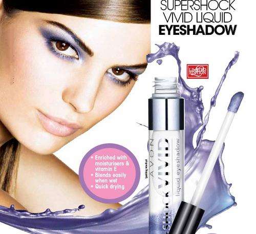 Avon's Supershock Vivid Liquid Eyeshadow