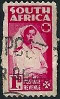 SOUTH AFRICA - SUID AFRIKA 1942-44 WAR EFFORT X6 STAMPS