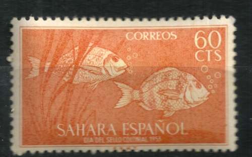 Ifni Sahara  Coreos fish 1953 Spain full set