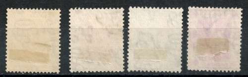 1946 -1952 King George VI - x4 stamps
