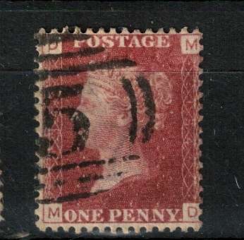 1858 -1864 Queen Victoria  Control Letters in Corners