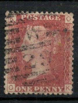 Queen Victoria Penny Red Great Britian