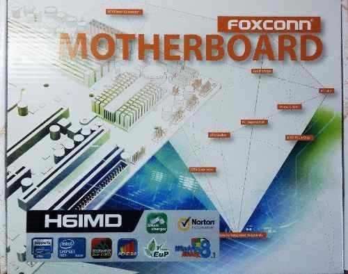 Foxconn H61MD (LGA 1155, PCI-E 3.0, Supports 1600MHz Ram) (No Reserve)