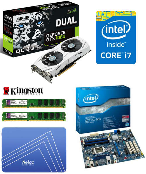 Gaming PC - GTX 1060, i7 3770K, 16GB DDR3, Z77 MB, 240GB SSD