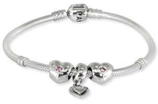 EURO BRACELET 925 STERLING SILVER Electroplated " 3 Sizes "