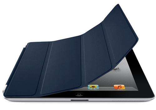 iPad 2 Smart Cover Polyurethane Leather in DARK BLUE