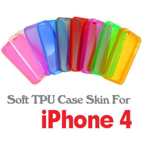 iPhone 4 & 4S Firm TPU cover -1mm Thin - Protection with Class " Free Shipping"