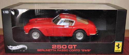1:18 Hot Wheels Elite Ferrari 250 GT SWB