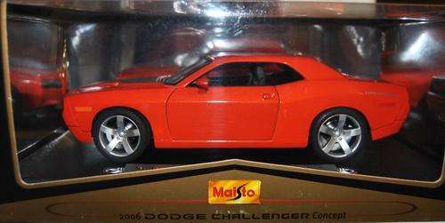 1:18 Maisto 2006 Dodge Challenger Concept