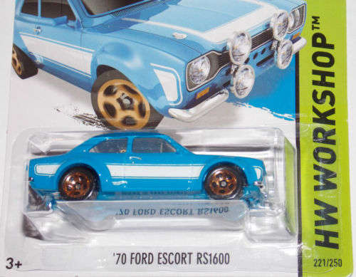 2015 Hot Wheels 1970 Fast and Furious Ford Escort RS1600