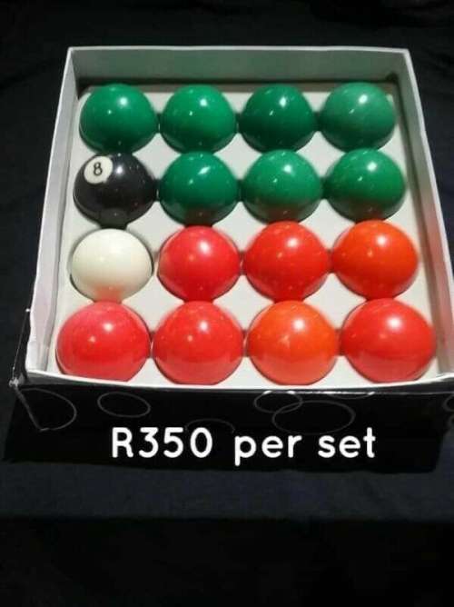 pool balls colour