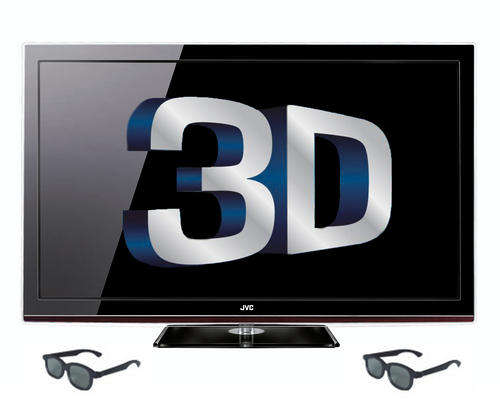 JVC 55'' LED TV 3D Full HD - INCLUDING DELIVERY