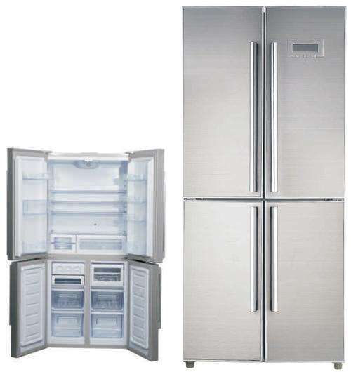 Sunbeam 495L 4 Door Refrigerator with Brushed Finish **** FREE DELIVERY IN JHB **** (SFR-495ST)