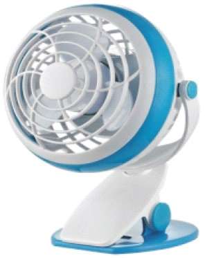 Goldair 4'' USB + Battery Fan with Clip (GUF-4B) | Free Shipping #VBD
