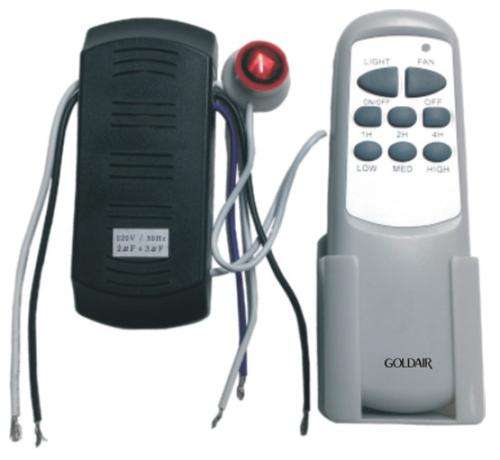 Goldair Universal Ceiling Fan Remote Control (GCFR-001)