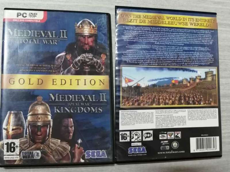 PC Game Medieval II Total War Gold Edition Midieval II Total War Kingdoms