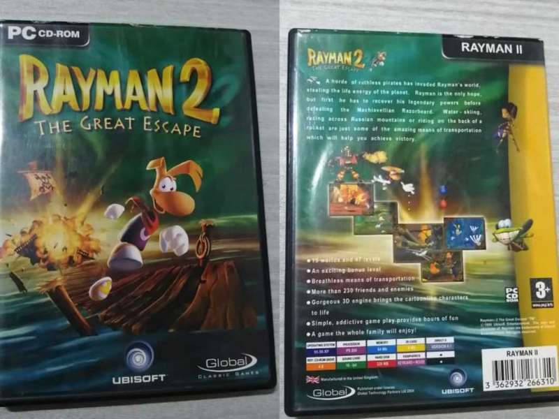 PC Game Rayman 2 The Great Escape