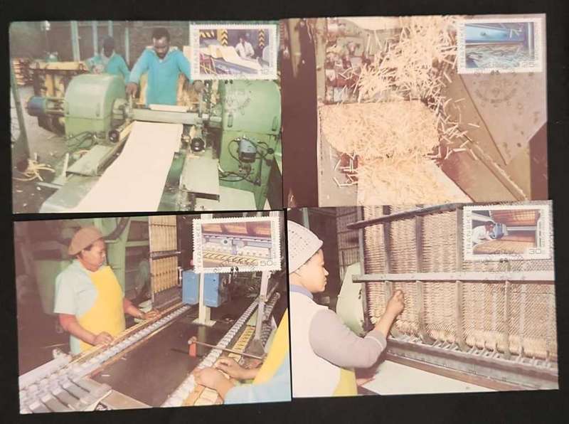Maxi Cards / Post Cards Set Of 4  Transkei Butterworth 1985