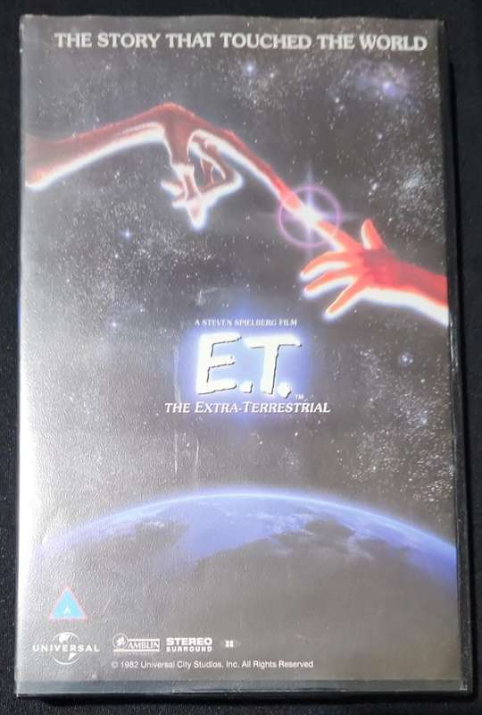 VHS Video Cassette E.T