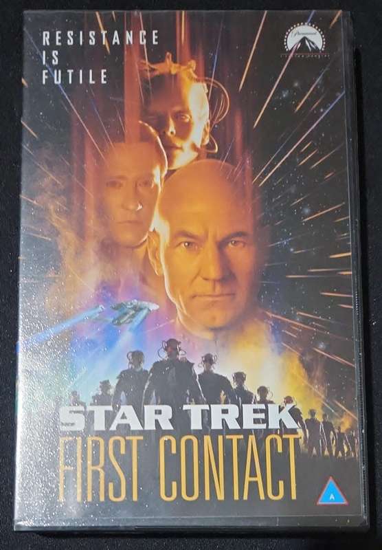 VHS Video Cassette Star Trek First Contact